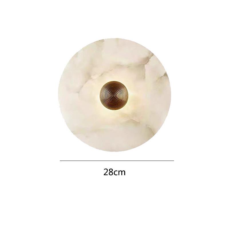 Nordic Minimalist Marble Wall Lamp for Living Room, Bedroom, or Hotel