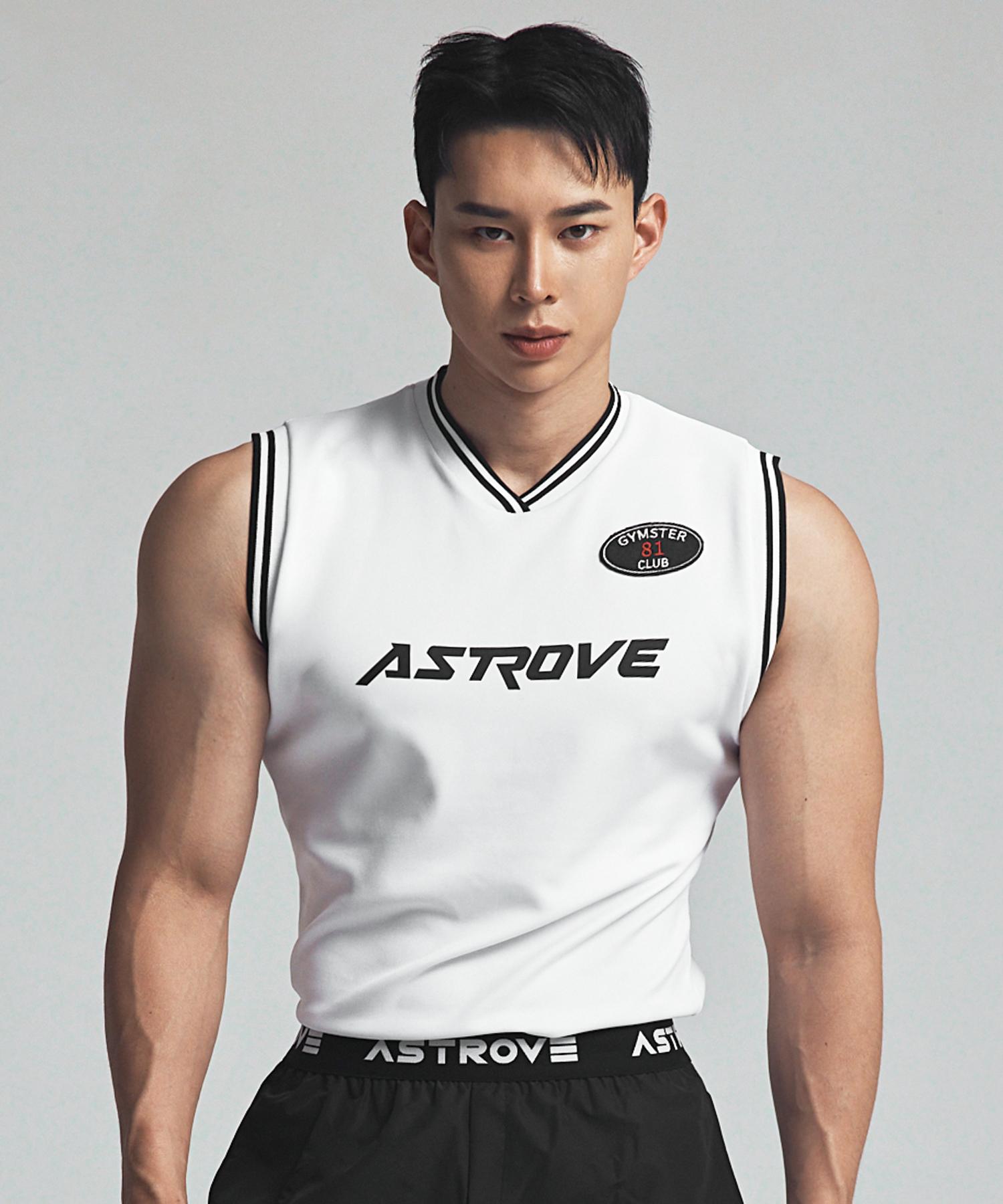 Astrov Rip Tech Compression Sleeveless White L