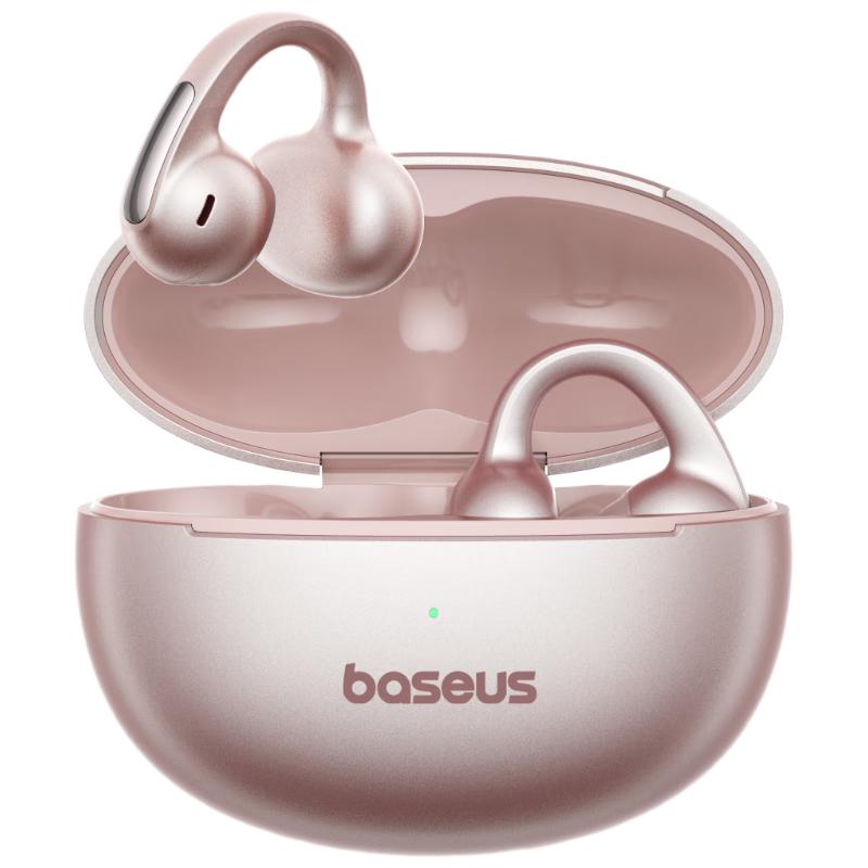 Baseus Fones de Ouvido Bluetooth MC1 Pro AI Clip-On de Ouvido Aberto