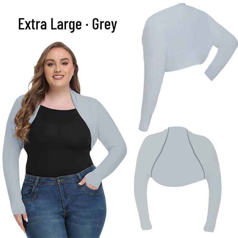 Damen Sommer Sonnenschutz Golf & Radfahren Armstulpen - Leichtgewichtiger, einfarbiger Schal für Outdoor-Sportarten