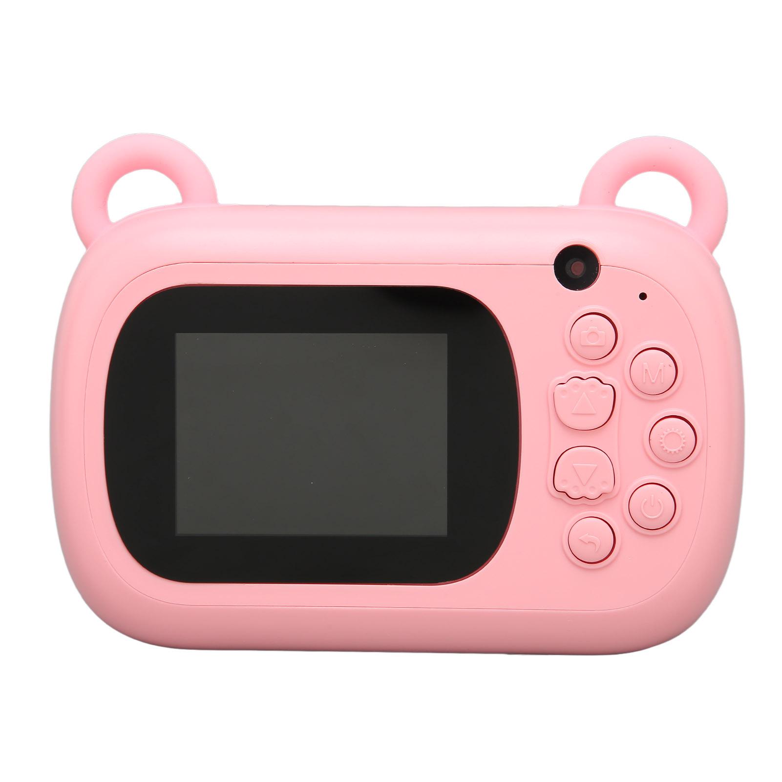 

Детская цифровая камера для печати A7B с дисплеем 2,4 дюйма, детская игрушечная камера для селфи с термобумагой для