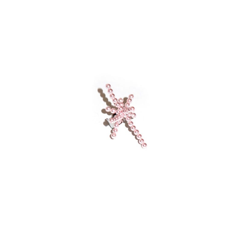 PAULINE LOUISE Signature pale pink motif earcuff Signature pale pink motif earcuff
