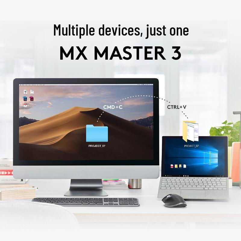 Logitech MX Master 3 Wireless Dual-Mode Mouse