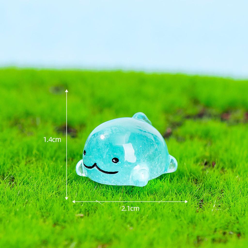 

Sumikkogurashi Micro Landscape Decor Resin Miniature Luminous Ornament Desktop синий