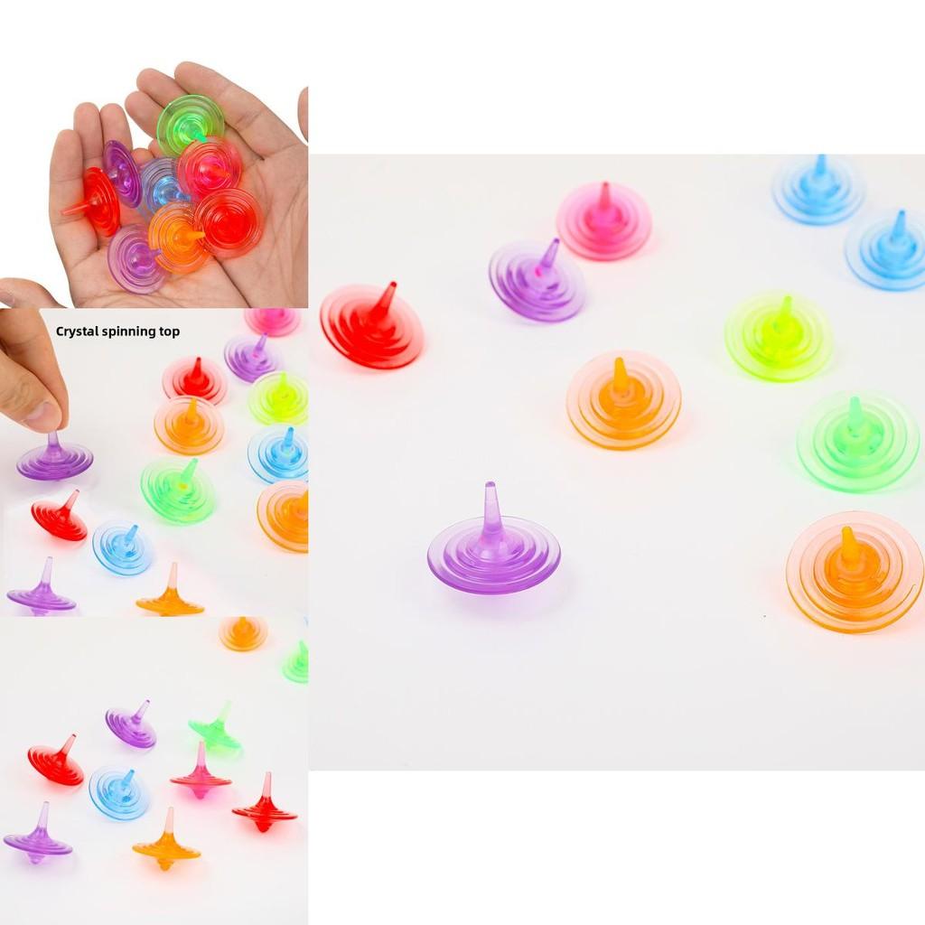 Crystal Spin Gyroscope Toy For Children With Colorful Water Design For Kids Gift And Educational Play