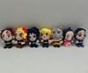 Demon Slayer Plush Toy Set: Tanjiro, Tomioka, Zenitsu, Nezuko Dolls