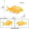 Goldfish Koi Simulation Model for Kids' Learning and Fish Tank Decoration