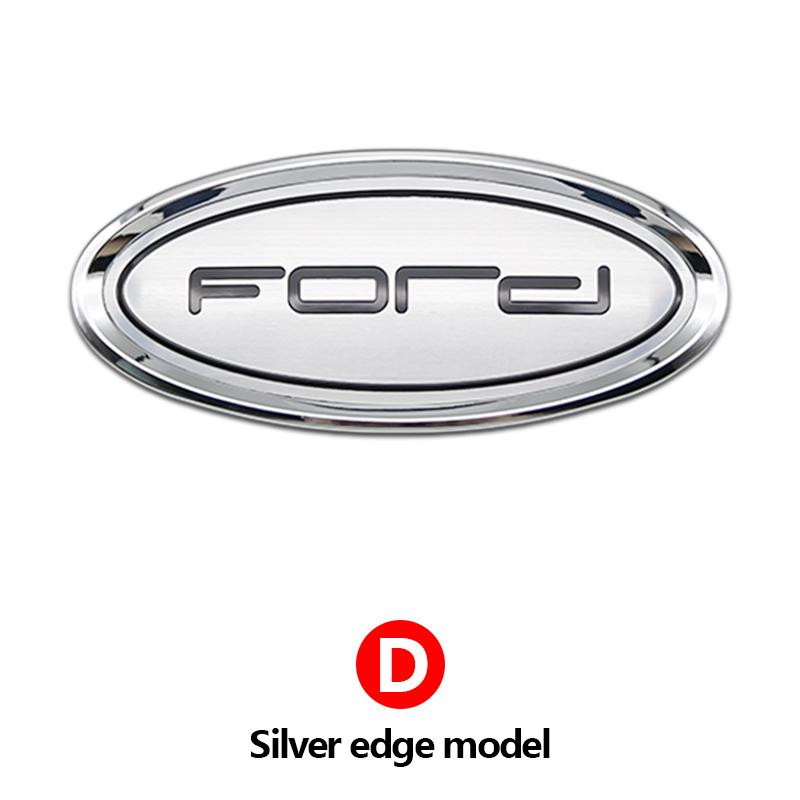 Auto Replacement Parts 9.5cm 11.5cm 13cm ABS Front Hood Rear Trunk Emblem Badge For Ford Focus Mondeo Ranger Fiesta Escape Kuga