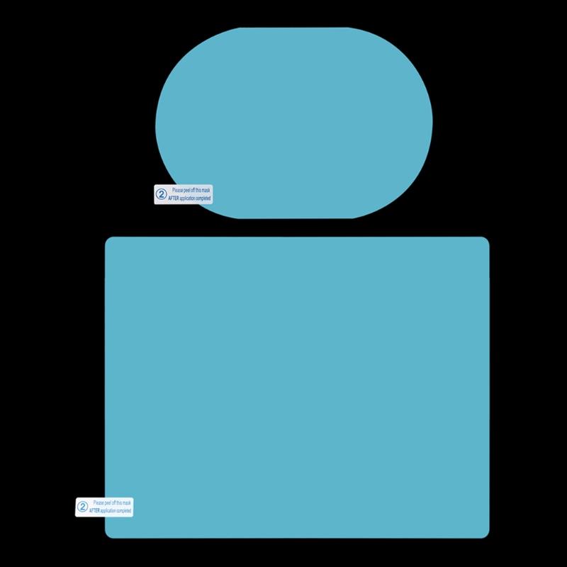 1/4/8/12 sztuk lusterko wsteczne samochodu folia przeciwdeszczowa Anti-Fog przezroczysta naklejka ochronna Anti-Scratch wodoodporne lustro okno