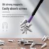 Strong Magnetic Non-Slip Tungsten Steel Phillips Bit Hex Screwdriver Set