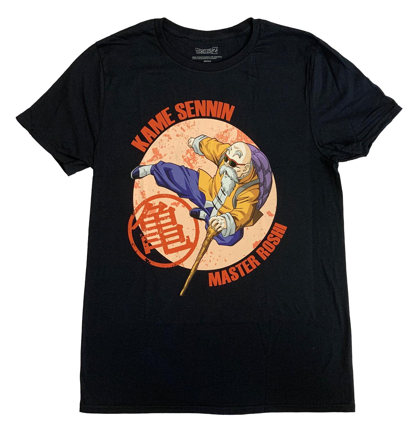 Dragon Ball Z Master Roshi Kame Sennin Adult T-shirt S