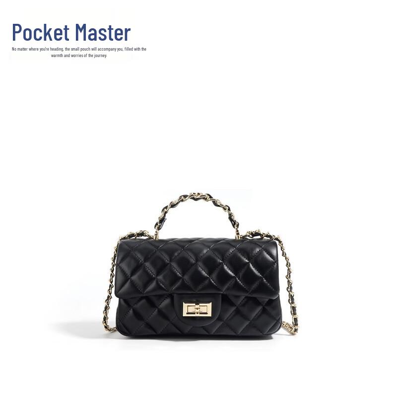 Элегантная стеганая кожаная сумка-бостон