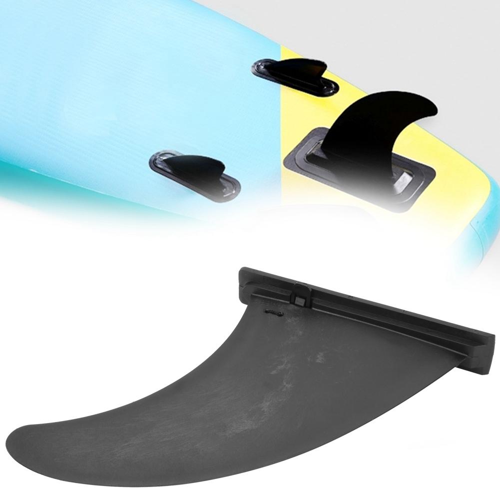 Plastic Detachable Inflatable Surfboard Fins Surfing Accessory for Kayaks Canoes Rowing Boats