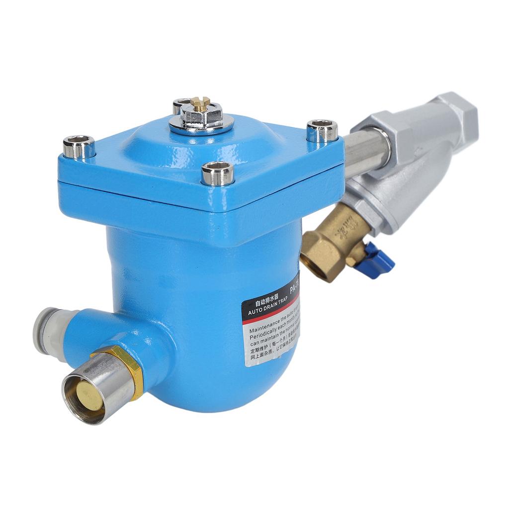 Pneumatic Automatic Drainer Low Loss Aluminum Alloy Case Rustproof Water Drainer for Air Compressor