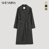  She S miSS  Gun Flap Belted Double Trench Coat Swwbyo32030