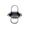 Longchamp Le Pliage 31 Stoff Langlebiger Griff Faltbare Tragetasche Damen Taschen Grau 1899089P51