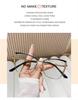 Women's Cat-Eye Rhinestone Eyeglass Frames: Trendy Photochromic & Anti-Blue Light Glasses