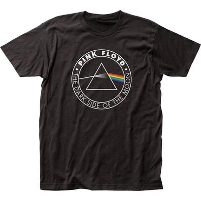 Pink Floyd DSOTM T-Shirt Herren Rock and Roll Musik Klassisches Band-Tee Neu Schwarz