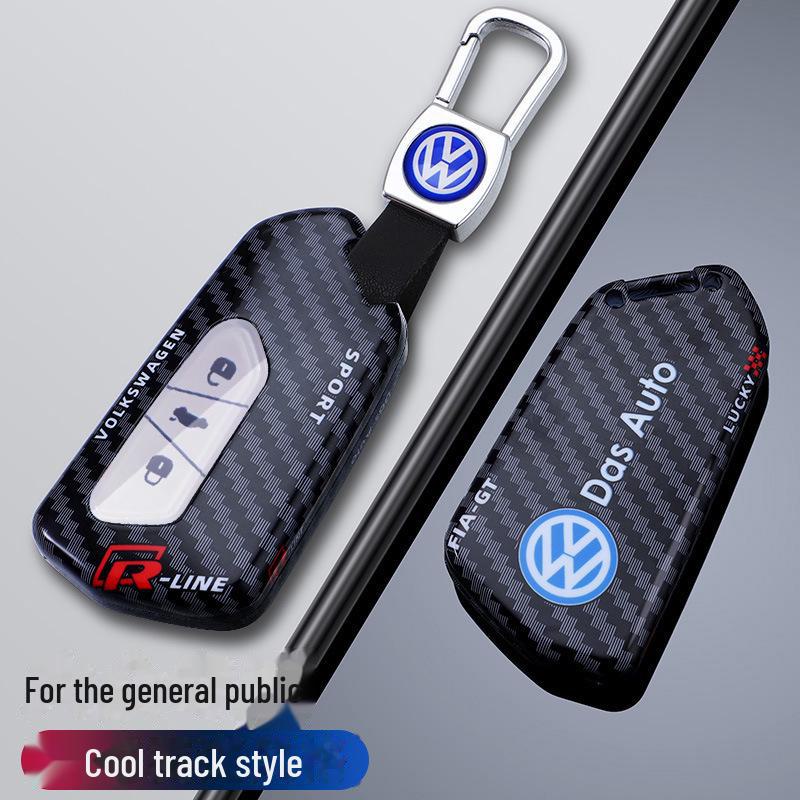 Volkswagen Lingdu L Nyckelskydd för Golf 8, Ang id3, id4, id6 - X Spänne design för kvinnliga förare.