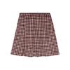 GUCCI Houndstooth Tweed Wool Blend Skirt Black Pink 681234-ZAHD7-1250