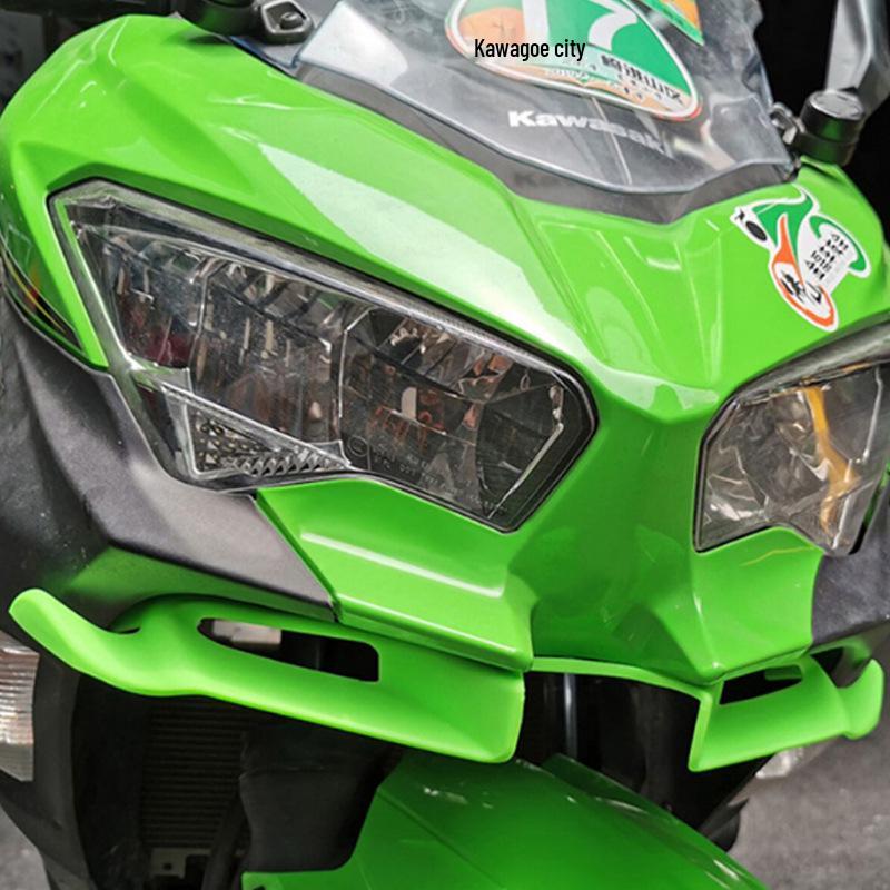 Kawasaki Ninja 400/250 Schnabel Windabweiser & Haifischflosse Lufteinlass Flügel