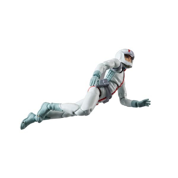 MegaHouse COLLECTION 09 Mobile Suit Gundam Earth Federation Forces Amuro Ray Normal Suit 100mm PVC Painted Action Figure G.M.G. Ver. Approx.