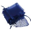 100pcs Gift Pouches Jewelry Bags Pockets Colorful Wedding Favors - Navy Blue, 7 X 9cm