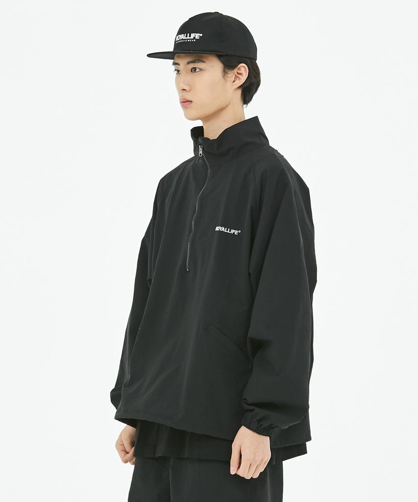 Royallife Rlchj803 Half-Zip Anorak - Black