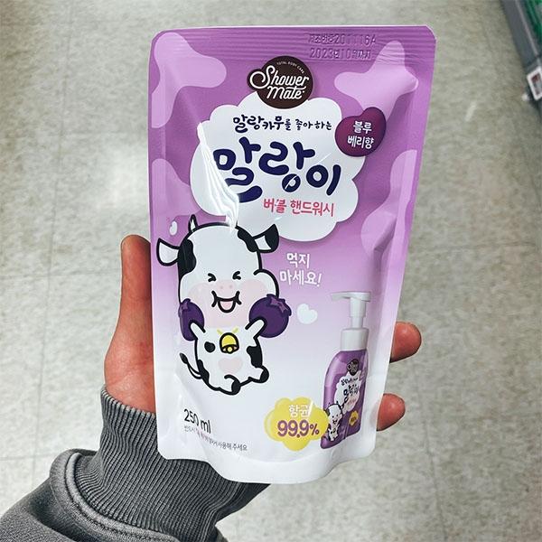 

SHOWERMATE Malankau Handwash Blueberry Scent Refill 250 мл корейская косметическая косметика