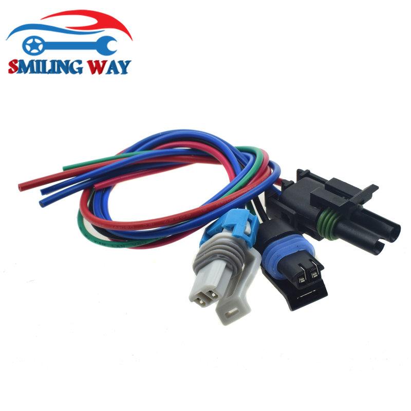 T56 Backup Lamp Light, Reverse Lockout Solenoid, VSS (Vehicle Speed Sensor) Harness Plug Connector Pigtails For LT1 LS1 Trans