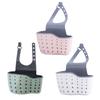 Silicone Hanging Drain Basket Adjustable Sink Hanging Basket Storage Holder for Kitchen Cleaning Essentials