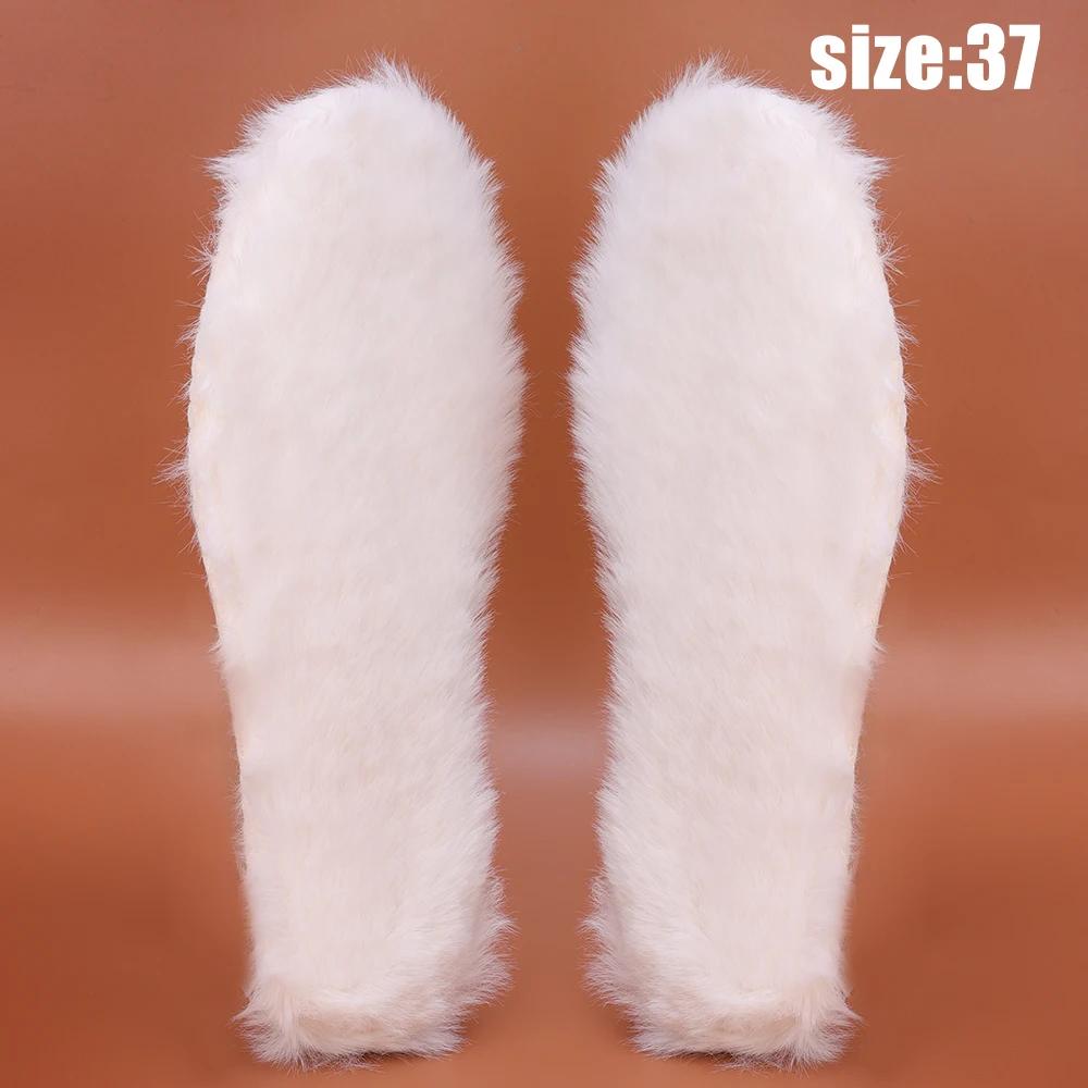New Unisex Australia Sheepskin Insoles Natural Real Fur Wool Cashmere Snow Boot Shoe Pad Children Wool Insoles Warm Winter Shoes 1Pair