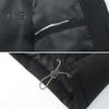 Women Men Cotton Coat Stand Collar Long Sleeve Drawstring Hem Puffer Jacket with Pockets Loose Fit Warm Winter Outerwear