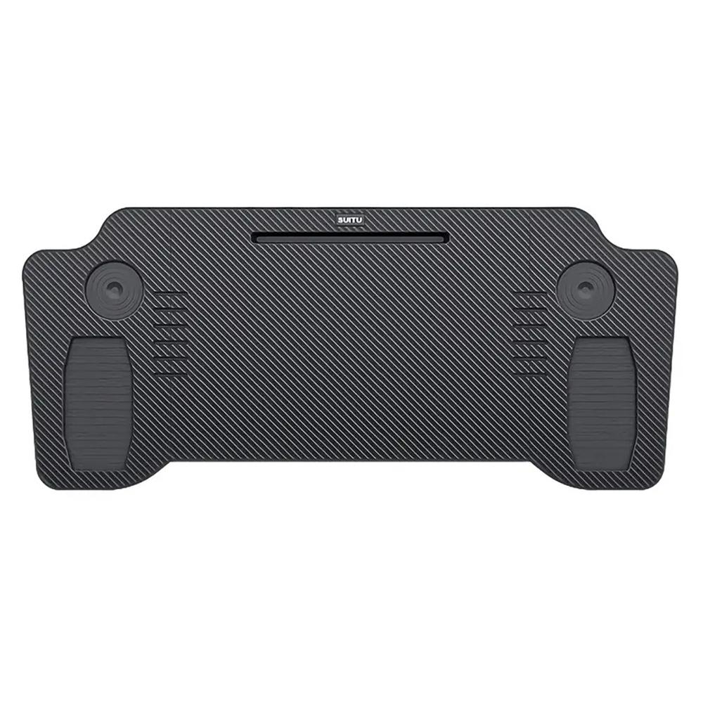 Foldable Car Laptop Desk Upgraded Tray Stand Compatible with Tesla Model 3/Y Steering Wheel Eating Table for Travel Work Camping
