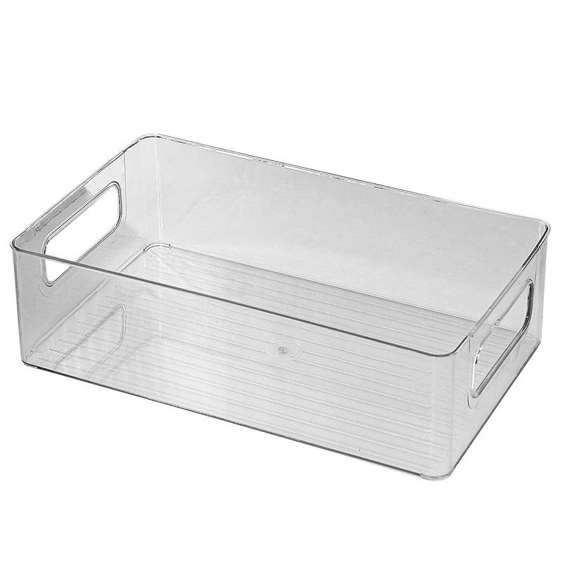 Book Storage Box Desktop Transparent Book Stand Integrated Storage Cleaning Plastic Box Desk Organizing Storage Rack
