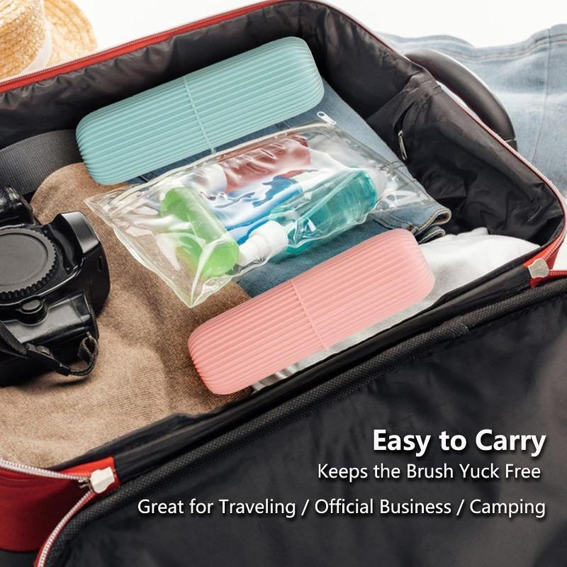 Organizer Travel Toiletries Travel Portable Toothbrush Storage Box Household Storage Cup for Storing Makeup Brushes Tooth Brush