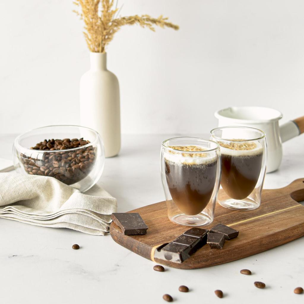 Lise Duka Double Wall Espresso Glasses Set