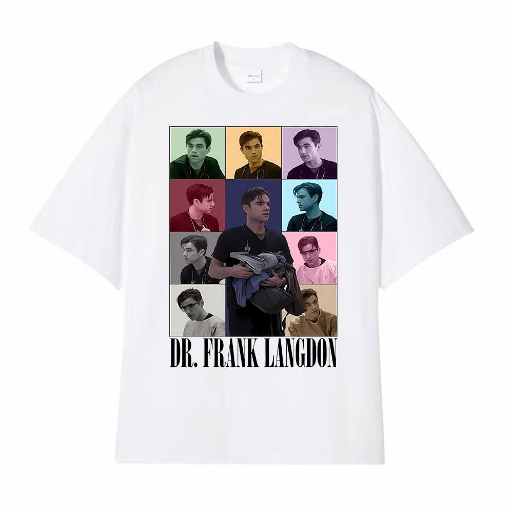 Dr Frank Langdon The Eras Tour T-Shirt Herren Damen Kleidung Heißer Verkauf Mode Übergroß Hohe Qualität T-Shirts Kurzarm T-Shirt