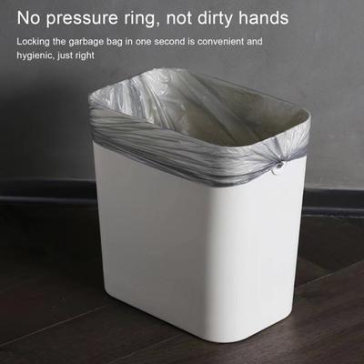 Kosz na śmieci w łazience Odkryty wąski plastikowy kosz na śmieci ze stałym otworem Oszczędność miejsca Wąski kosz na śmieci do sypialni Kuchnia Salon Biuro