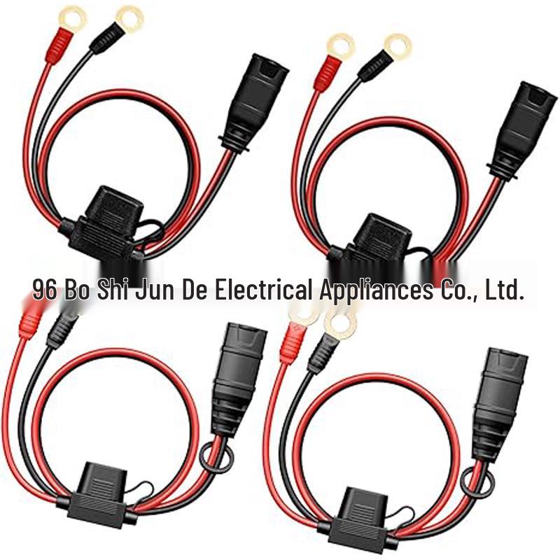 

4-Pack NOCO GC008 X-Connect M10 Eyelet Terminal Wiring Harness for Smart Battery Charger.