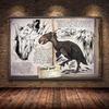 Modułowy Płócienny Ark Survival Evolved Obrazy Malarstwo Gra Survivalowa Wystrój Domu Druk Plakat Dinozaura Salon Nowoczesna Sztuka Ścienna