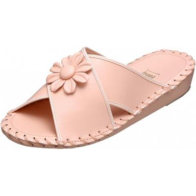 PanSy  PanSy  9370j PanSy Room Shoe  Made In Japan  Women S Hand Knitted Footbed  24.5 25.0 Cm  pInk