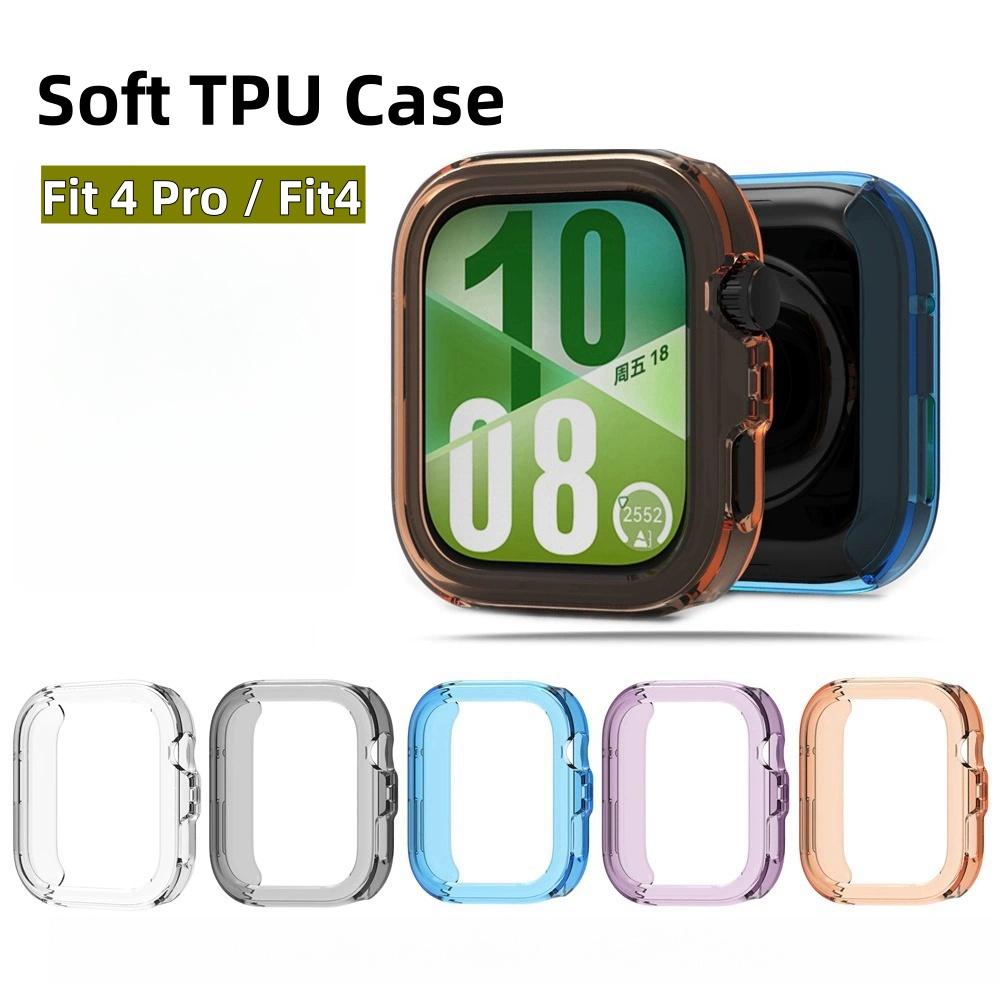 Mykt TPU-deksel til Huawei Watch Fit 4 4Pro Skjermbeskytter Myk kant Beskyttelsesdeksel Fit4 4 pro