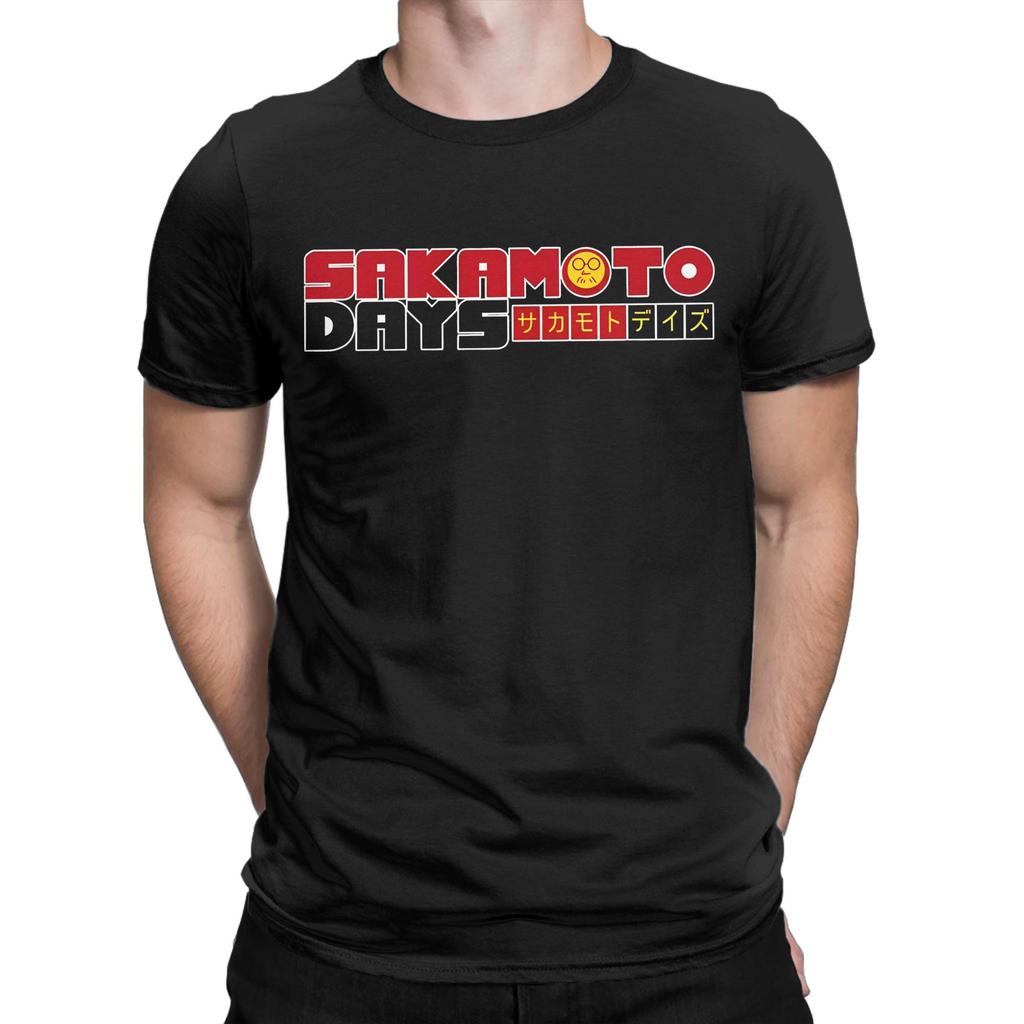 Unisex Unisex Sakamotos Days T Shirt Unisexga Anime Pure Cotton Clothing Novelty Short Sleeve O Neck Tee Shirt Gift Idea TShirts