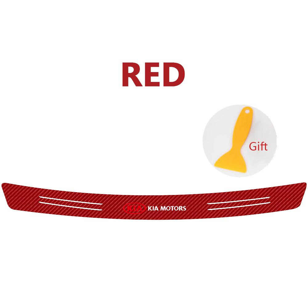 2026 Het Bilklistermärke Biltillbehör Bagagelucka Bakre Läpp Kolfiber Skyddsklistermärken för KIA Ceed Sportage Rio 3 Proceed K5 Sedona Fo