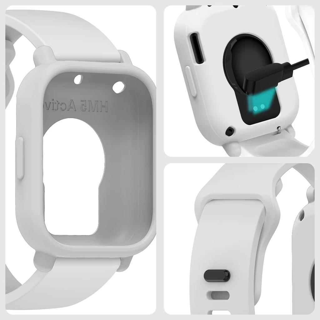 Original Silicone Strap+Case For Xiaomi Redmi Watch 5 Active smartwatch wristband Sport Bracelet correa Redmi watch 5 Lite bands