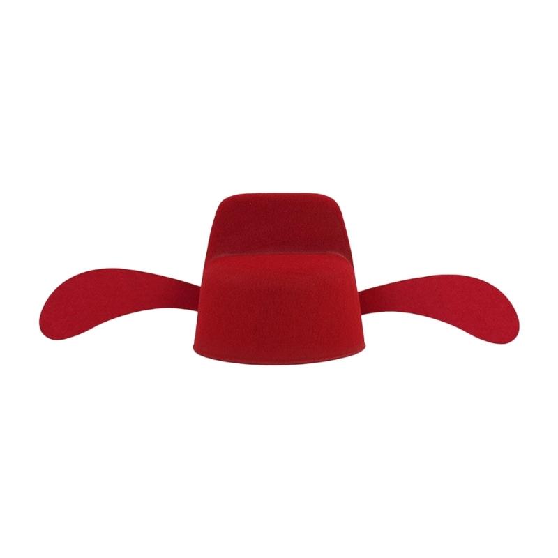 Ancient Chinese LiBai Styles Cloth Cap Comfortable Ventilated Hats Theme Party Historical Hat for Daily Wear