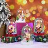 LED Candle Holder Santa Snowman Hanging Pendant Light New Year Christmas Gift Christmas Ornaments Lantern Luminous