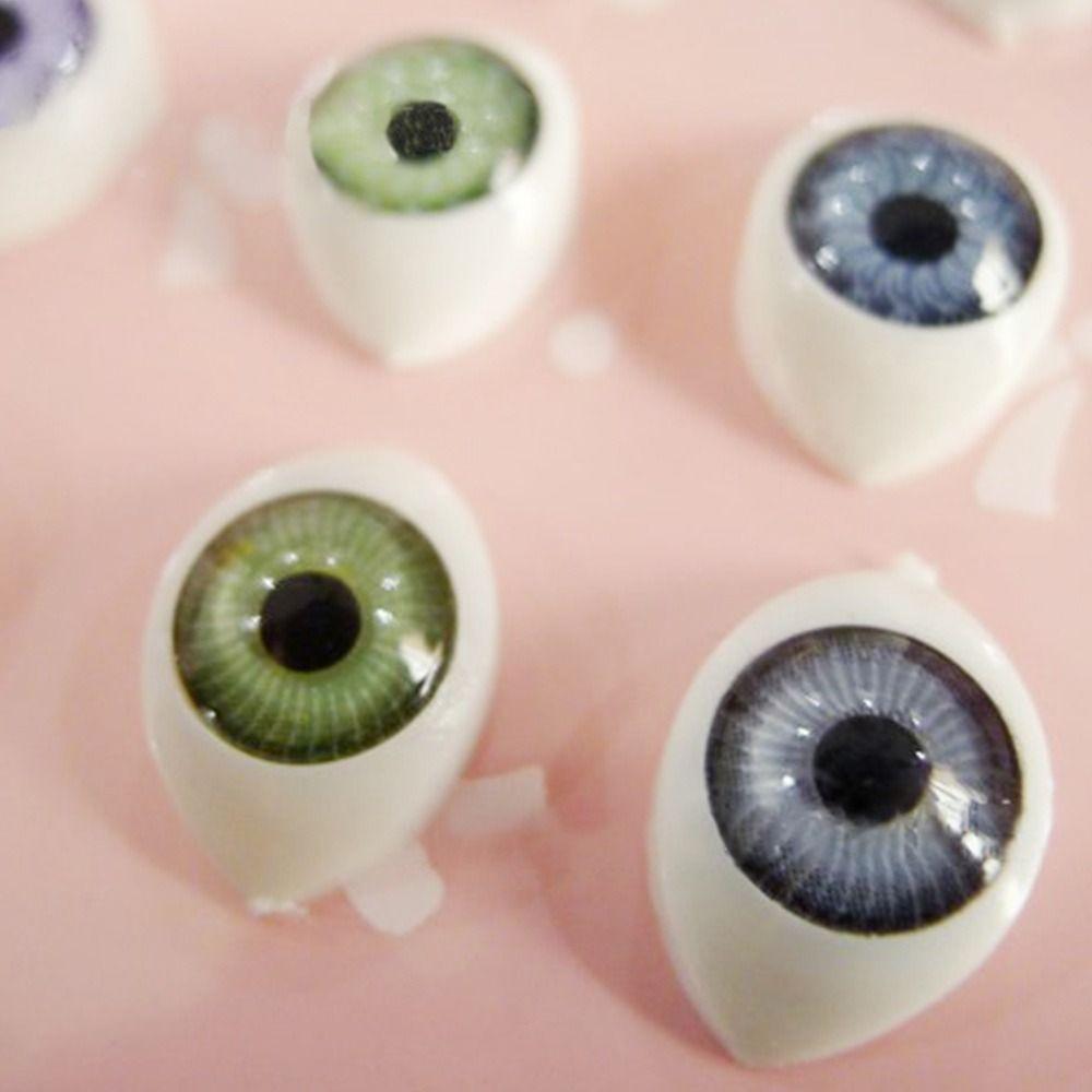 5pairs DIY Doll Acrylic Eyes 12x16mm Doll Making Crafts New Doll Eyeball  DIY BJD Doll