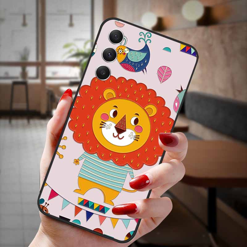 For Samsung Galaxy A55 5G Case 3D Emboss Floral Relief Silicon TPU Soft Phone Cover for Galaxy A15 A25 5G Bumper Funda A 55 A35